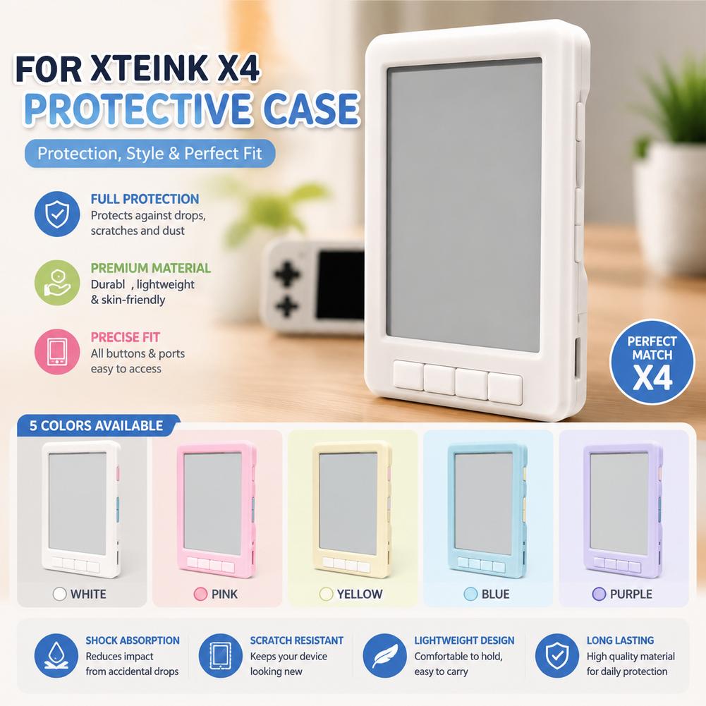 3D Printing Ebook - XTEINK X4 電子書籍保護ケース 3D 印刷耐衝撃性傷防止カバー電子書籍リーダーアクセサリー