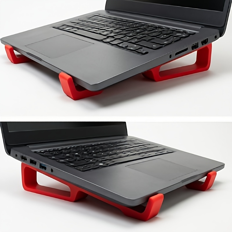 3D Printing Laptop Stand - 3Dプリント製ポータブルノートパソコンスタンド、通気性のある人間工学に基づいたノートブックスタンド、ノートパソコンにユニバーサルフィット、オフィスや家庭用