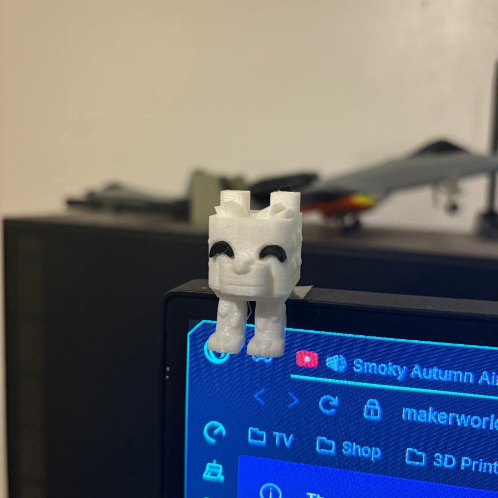 かわいいクリーパードッグコンピューターモニターペンダントトッ - 3D Printing Laptop のレビューと価格