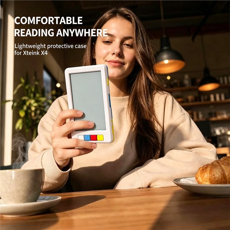 Xteink X4用保護シェル電子書籍リーダーケース、フルカ - 3D Printing Ebook のレビューと価格