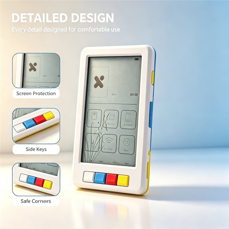 Xteink X4用保護シェル電子書籍リーダーケース、フルカ - 3D Printing Ebook のレビューと価格