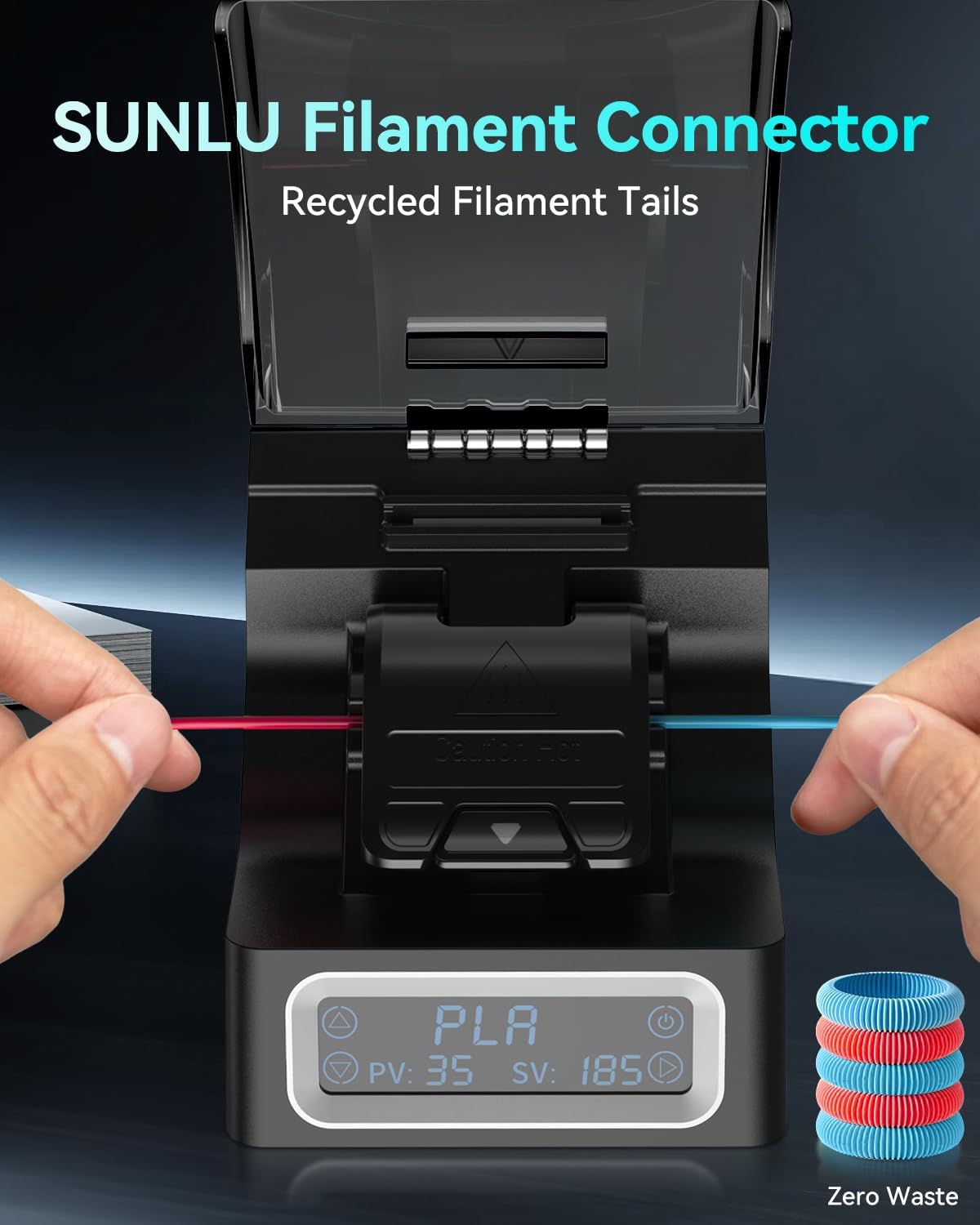 SUNLU FC01 フィラメントコネクター 急速加熱 3D - 3D Printing Waste のレビューと価格