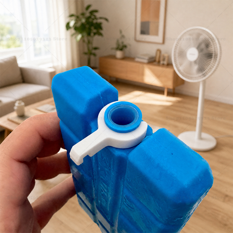 3Dプリントされたユニバーサルファンアイスパックホルダーとク - 3D Printing Enthusiast のレビューと価格
