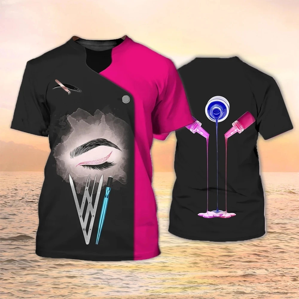 メイクアップアーティスト Tシャツ化粧品美容師 3D プリン - 3D Printing Maket のレビューと価格