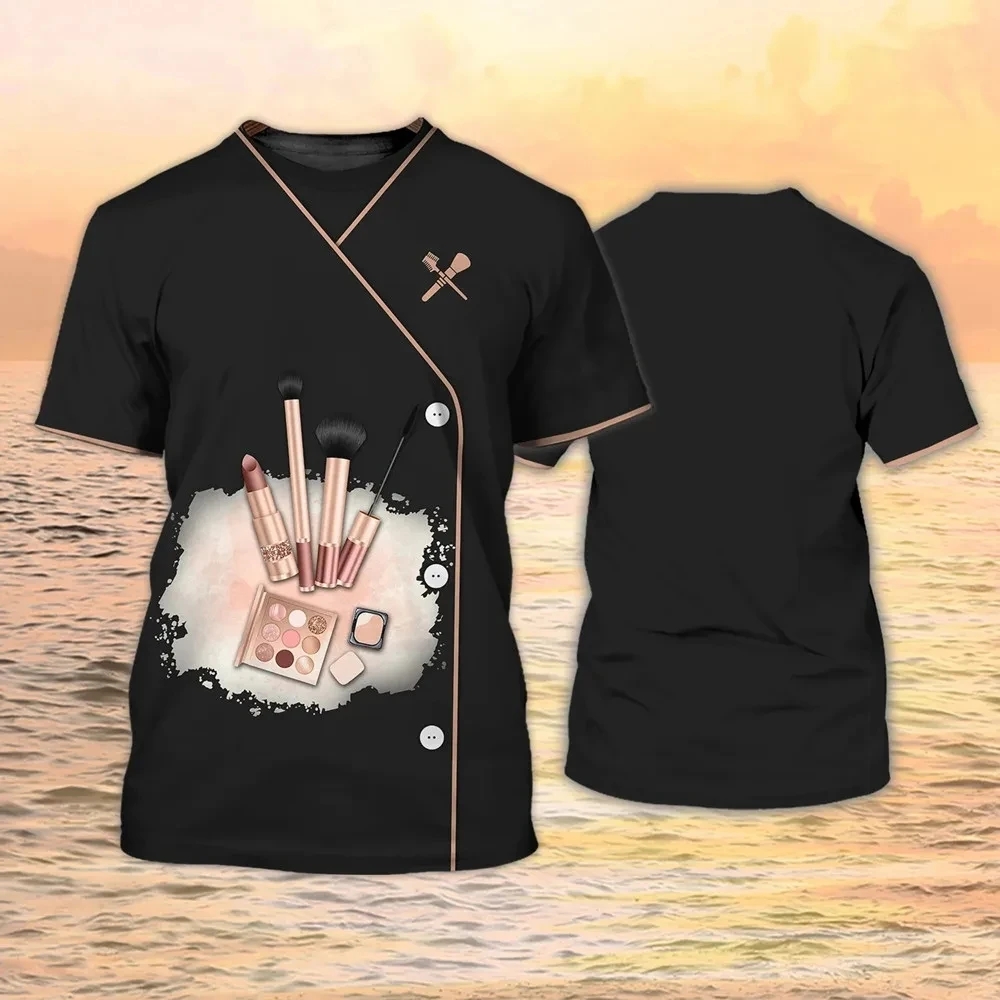 メイクアップアーティスト Tシャツ化粧品美容師 3D プリン - 3D Printing Maket のレビューと価格