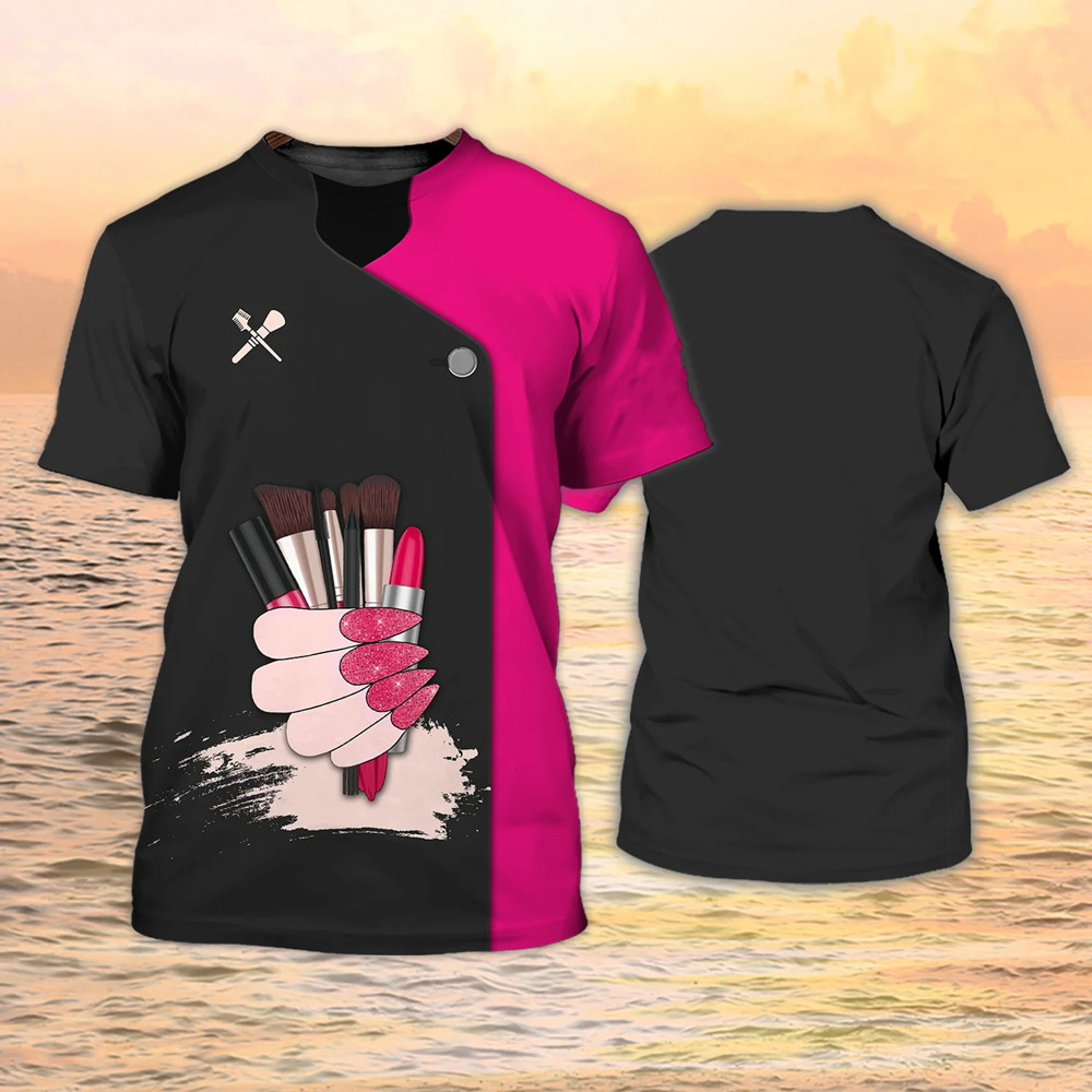 メイクアップアーティスト Tシャツ美容師 3D プリントスト - 3D Printing Maket のレビューと価格