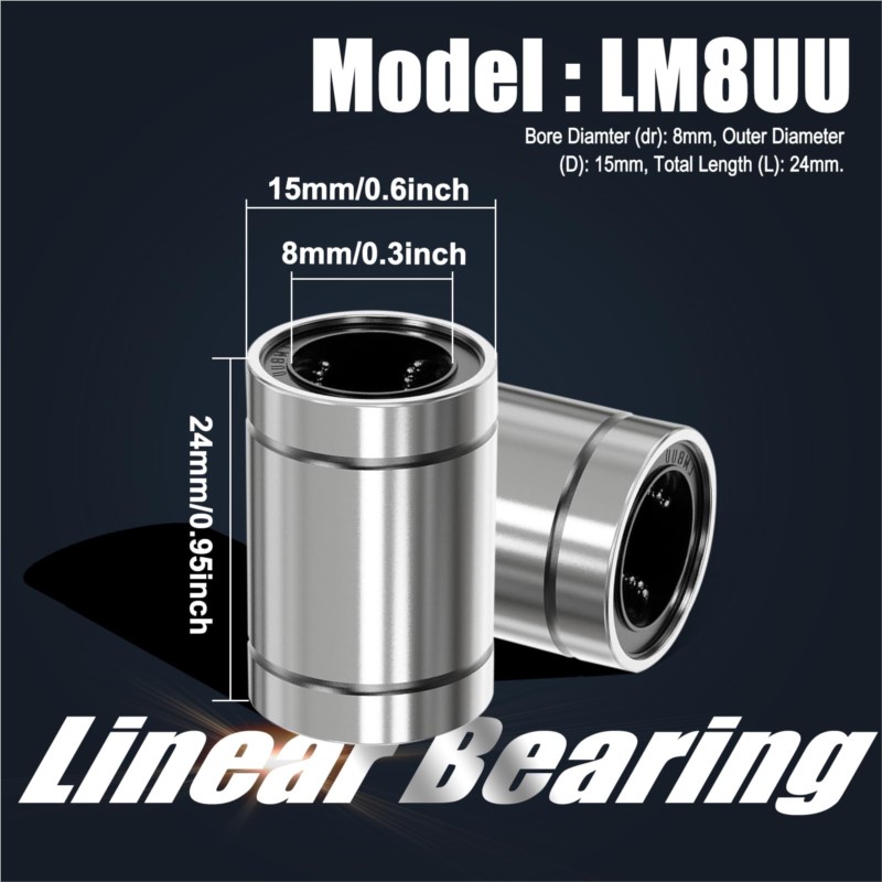 4/10個 LM8UU LM10UU LM16UU LM12 - 3D Printing Guide のレビューと価格